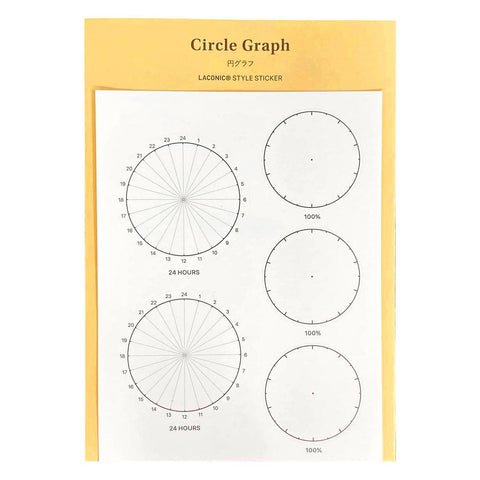 Circle Graph Style Stickers
