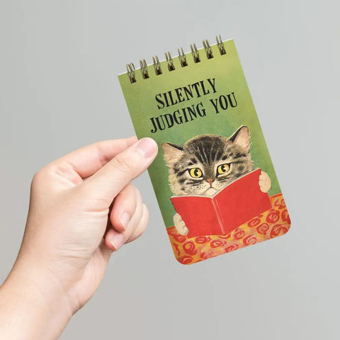 Silently Judging You Notepad