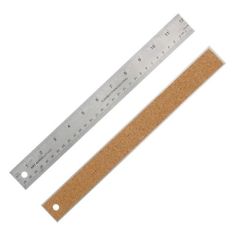 Flexible Stainless Steel Ruler, 12"