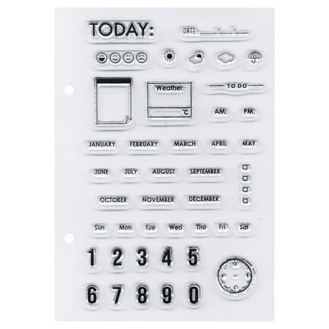 Today Clear Stamps Set