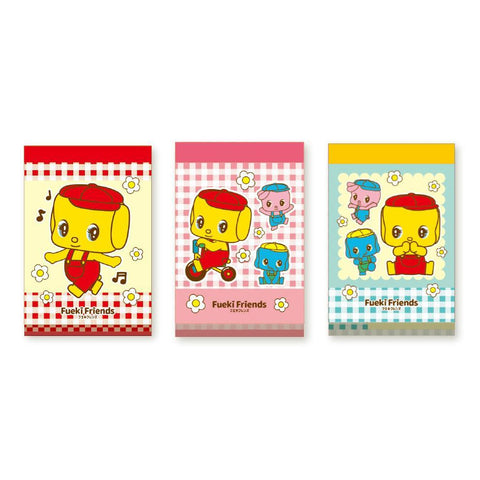 Fueki Friends Mini Memo Pads