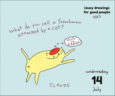 Lousy Drawings for Good People 2027 Day-to-Day Calendar