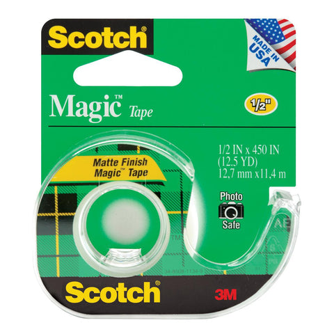 Magic Transparent Tape, 1/2" x 450"