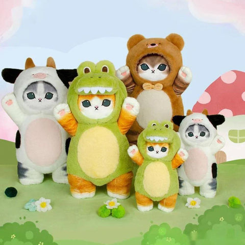 Mofusand Cow Dress Up Plush, Small