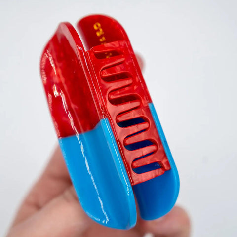Pill Capsule Hair Claw