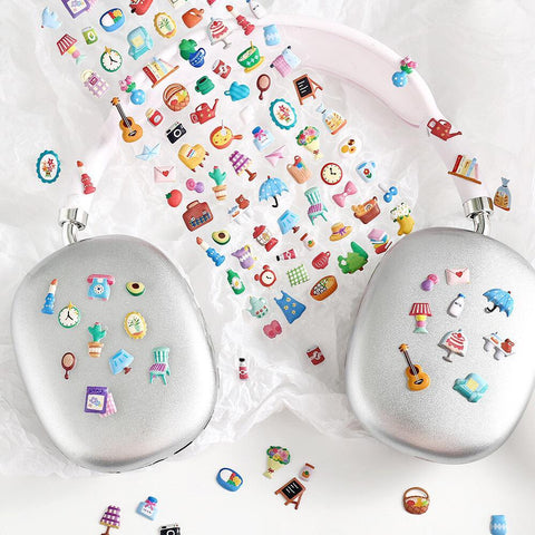 Mini Life Puffy Stickers