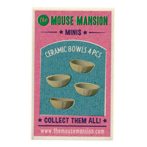 Mouse Mansion Matchbox Mini Bowls