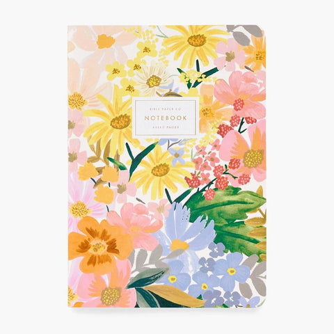Marguerite Stitched Notebook Set