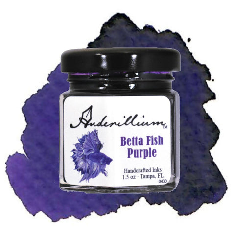 Betta Fish Purple Ink