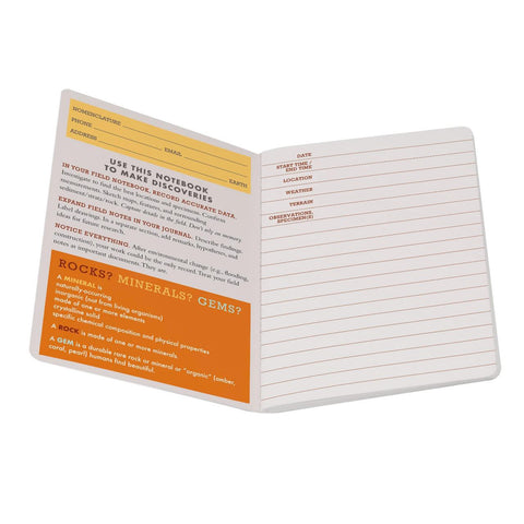 Geology Notebook