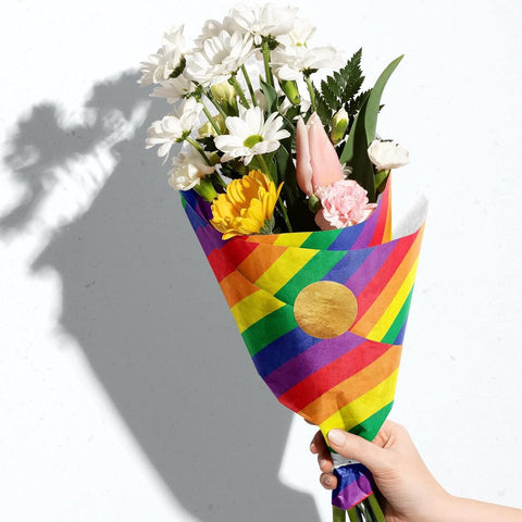 Rainbow Stripe Tissue Paper