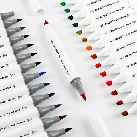 Dual Tip Alcohol Markers, Set of 48