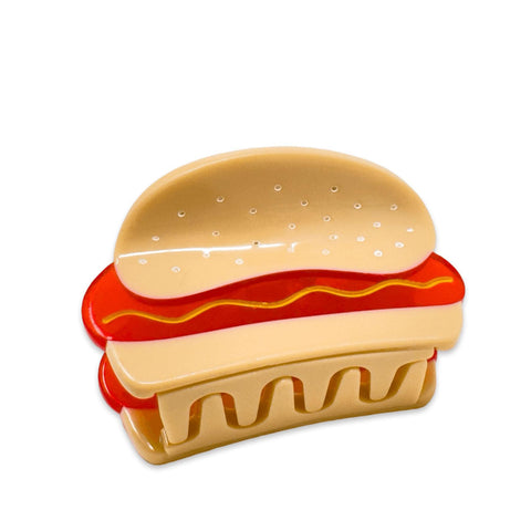 Mini Hot Dog Hair Claw