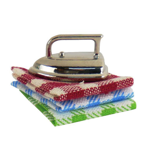 Mouse Mansion Matchbox Mini Ironing Set