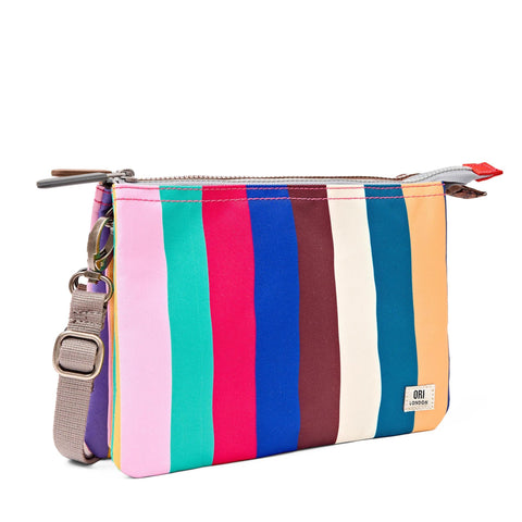 Carnaby Crossbody Bag, Wide Multi Stripe