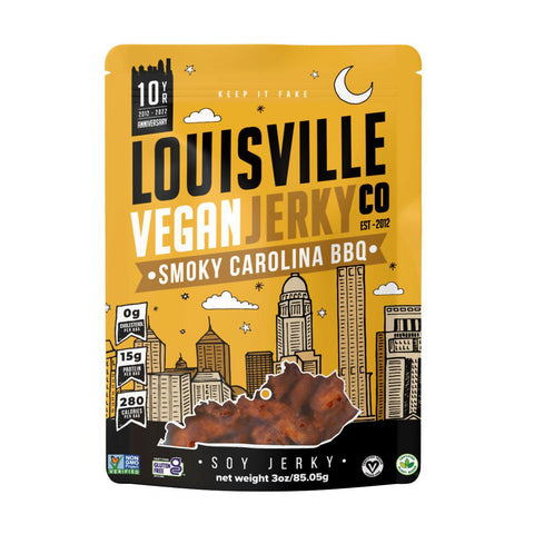 Vegan Smoky Carolina BBQ Jerky