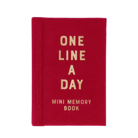 Mini One Line a Day Memory Books