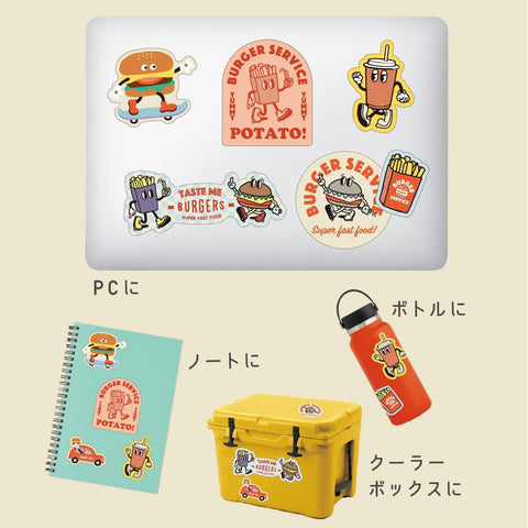 Burgers Sticker Pack
