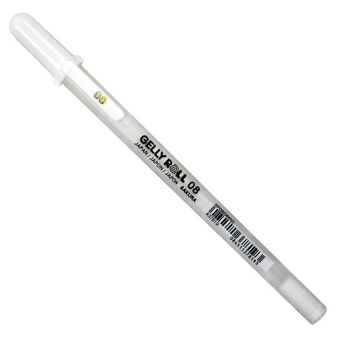 White Gelly Roll Pens