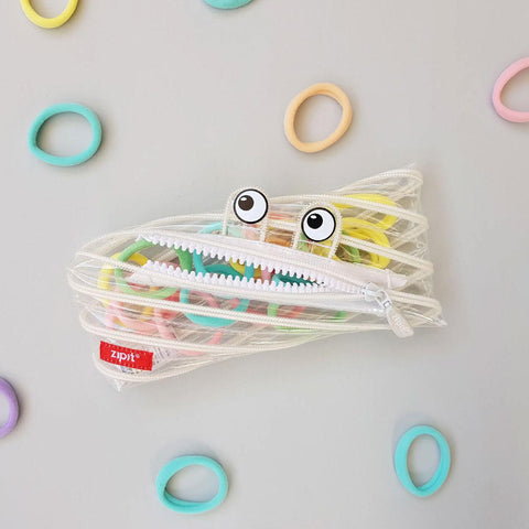 Clear Monster Zipper Pouch