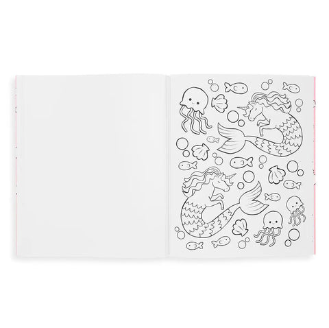 Enchanting Unicorns Color-in' Book