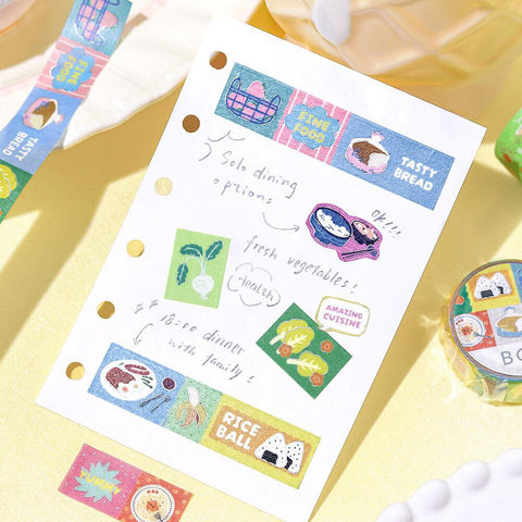 Pop Food Washi Tape