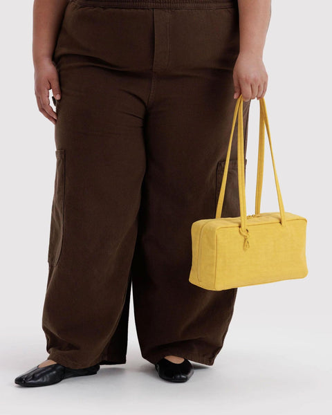 Nylon Bowler Bag: Sunflower
