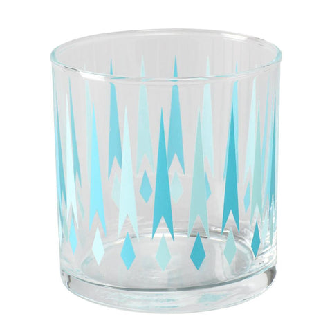Blue Diamonds Party Glass