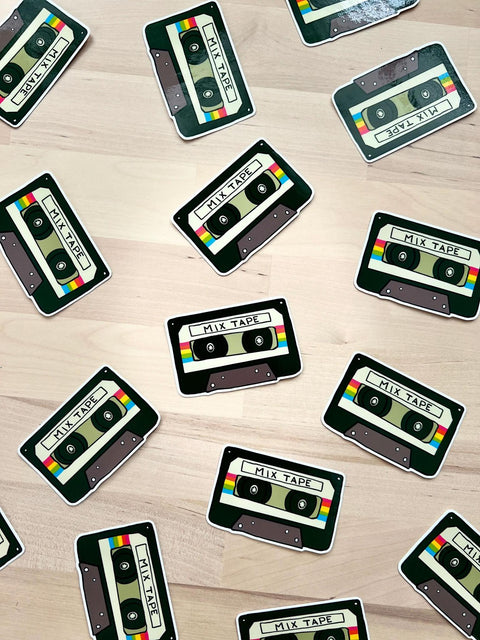 Mix Tape Sticker