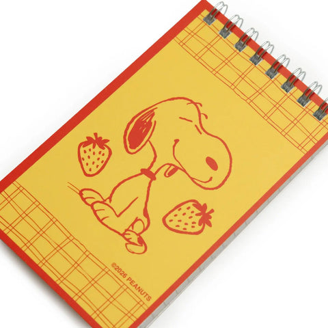 Snoopy Strawberry Mini Memo Pad