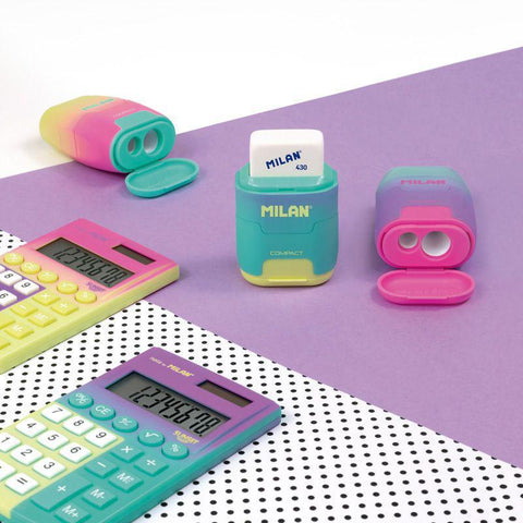 Sunset Compact 1918 Eraser + Sharpener Combo
