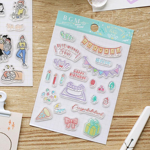 Clear Stamps, Party