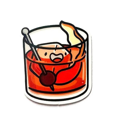 Old Fashioned Mini Sticker