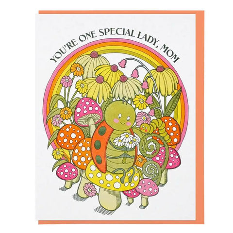 Special Ladybug Mom Card