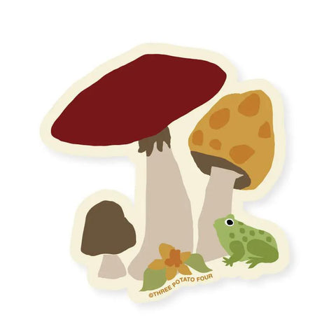 Mushroom Field Sticker