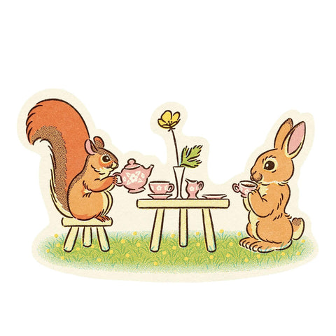 Tea Party Sticker