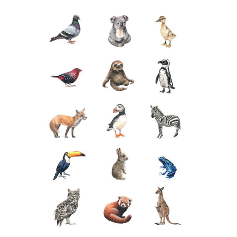 Mini Animal Kingdom Tattoos