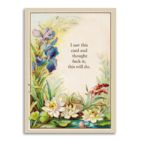 This Will Do Card