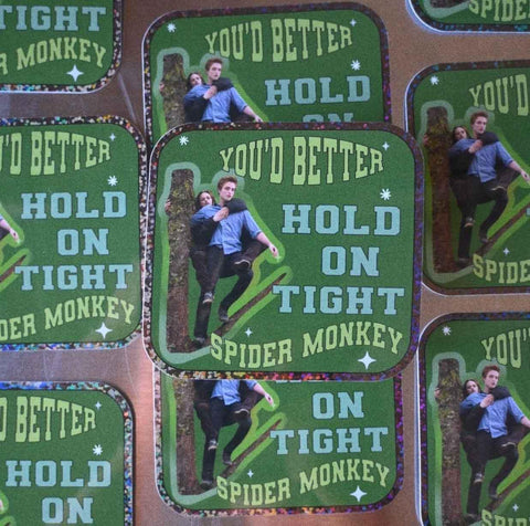Hold on Tight Sticker