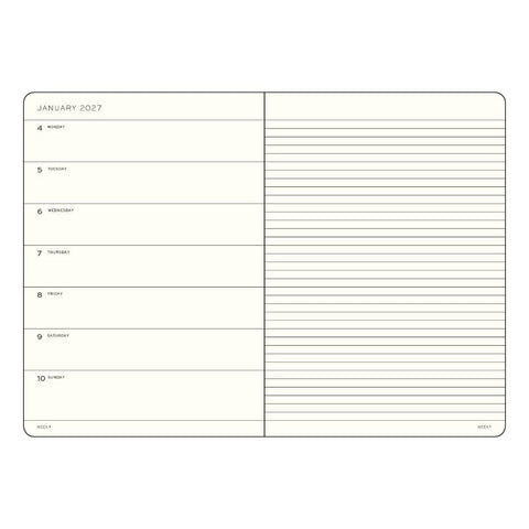 2027 Weekly Planner + Notebooks