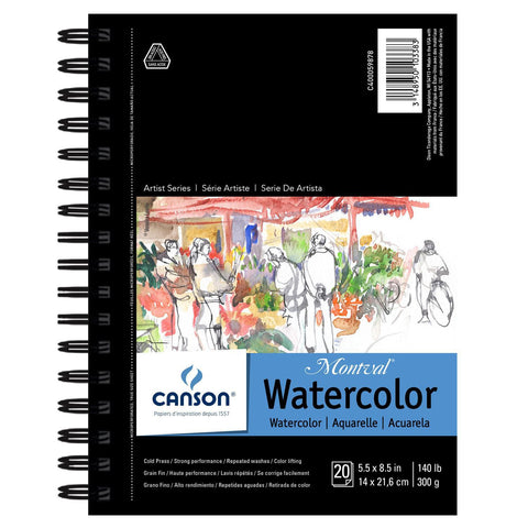 Artist Series Montval Watercolor Notebooks