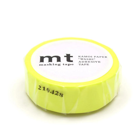 Shocking Yellow Washi Tape