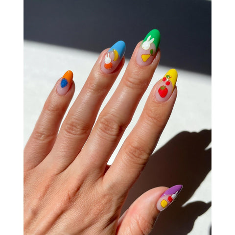 Miffy's Fresh Fruit Nail Art Stickers