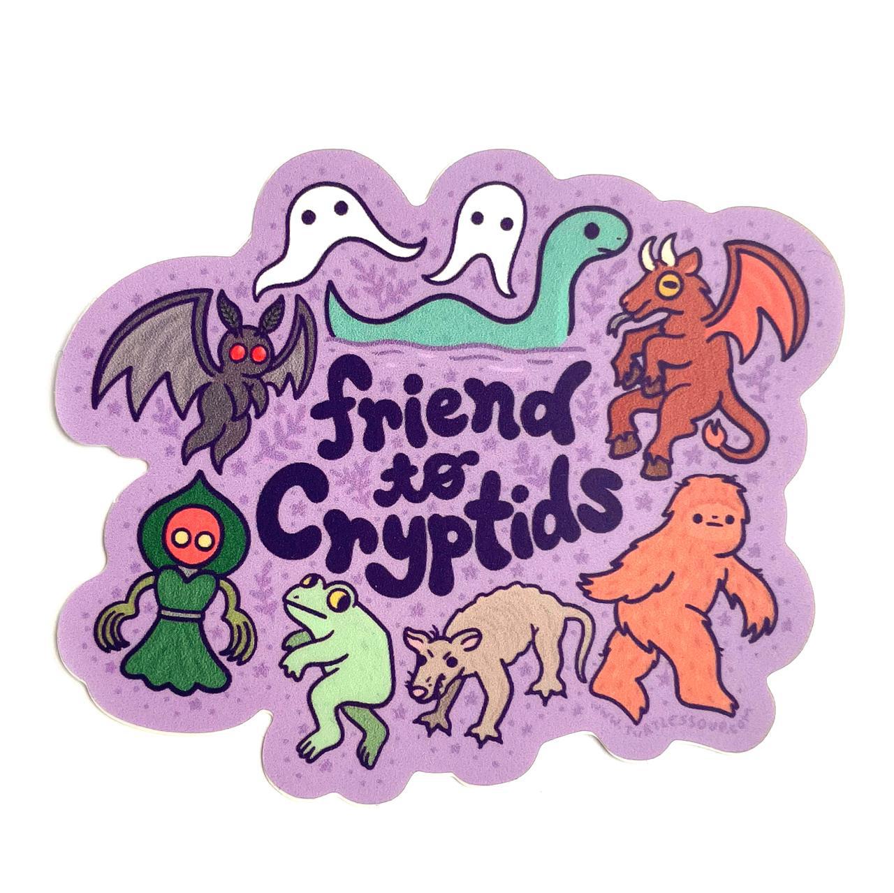 Friend to Cryptids Sticker – Zakka Joy