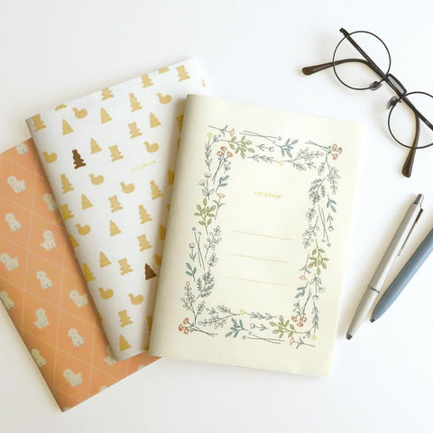 Floral Frame Everyday Notebook
