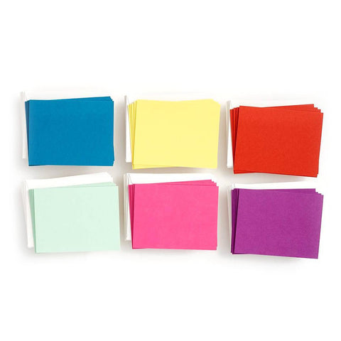 Assorted Brights Stationery Set