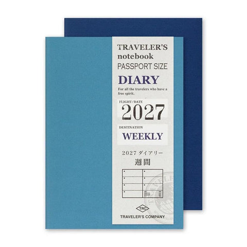 TRAVELER'S notebook, Passport Size, 2027 Weekly