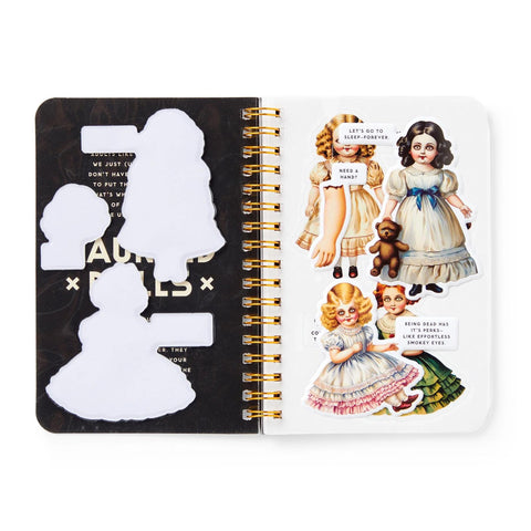 Haunted Dolls Sticker Book
