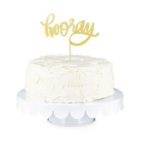 Hooray Cake Topper