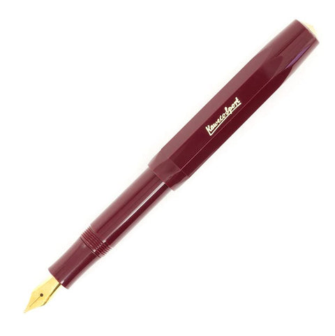 Classic Sport Fountain Pen, Bordeaux